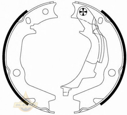 Textar Колодки тормозные барабанные TEXTAR 91070300 - Картинка 1
