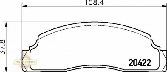 Textar Колодки тормозные дисковые TEXTAR 2042202 - Картинка 1