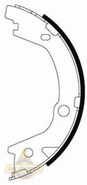 Textar Колодки тормозные барабанные TEXTAR 91070700 - Картинка 1