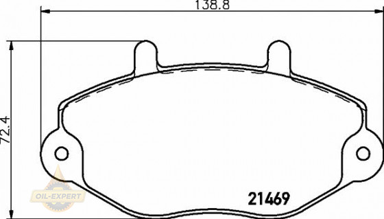 Textar Колодки тормозные дисковые TEXTAR 2146901 - Картинка 1