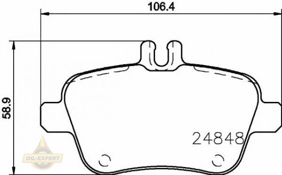 Textar Колодки тормозные дисковые TEXTAR 2484803 - Картинка 1