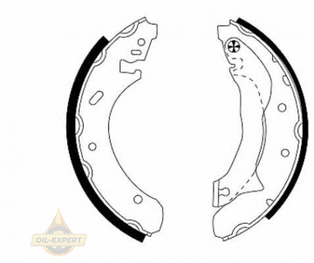 Textar Колодки тормозные барабанные TEXTAR 91046400 - Картинка 1