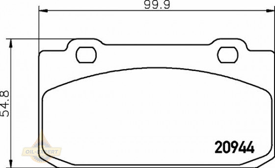 Textar Колодки тормозные дисковые TEXTAR 2094401 - Картинка 1