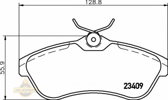 Textar Колодки тормозные дисковые TEXTAR 2340902 - Картинка 1