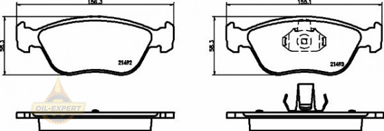 Textar Колодки тормозные дисковые TEXTAR 2149201 - Картинка 1