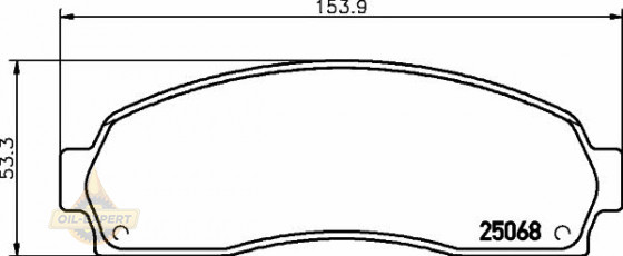 Textar Колодки тормозные дисковые TEXTAR 2506801 - Картинка 1