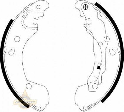 Textar Колодки тормозные барабанные TEXTAR 91062600 - Картинка 1