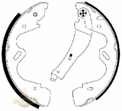 Textar Колодки тормозные барабанные TEXTAR 91065100 - Картинка 1