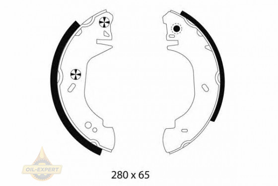 Textar Колодки тормозные барабанные TEXTAR 91044201 - Картинка 1