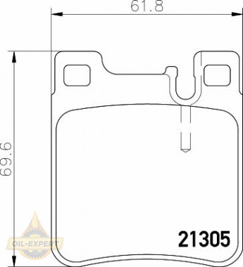 Textar Колодки тормозные дисковые TEXTAR 2130503 - Картинка 1
