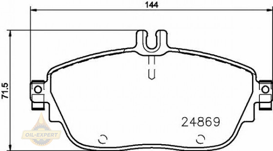 Textar Колодки тормозные дисковые TEXTAR 2486901 - Картинка 1