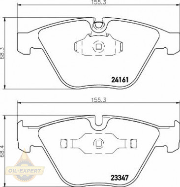 Textar Колодки тормозные дисковые TEXTAR 2416101 - Картинка 1