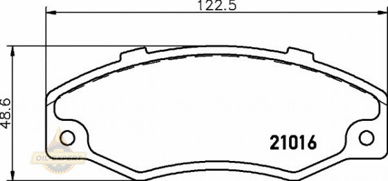 Textar Колодки тормозные дисковые TEXTAR 2101602 - Картинка 1