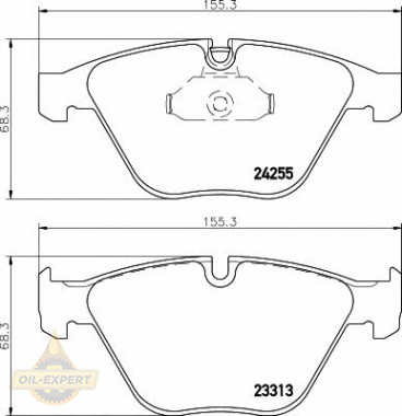 Textar Колодки тормозные дисковые TEXTAR 2331381 - Картинка 1