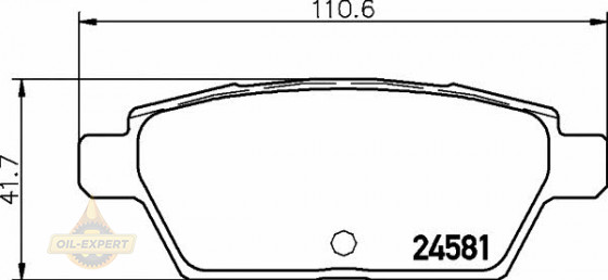 Textar Колодки тормозные дисковые TEXTAR 2458101 - Картинка 1