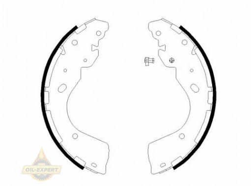 Textar Колодки тормозные барабанные TEXTAR 91081800 - Картинка 1