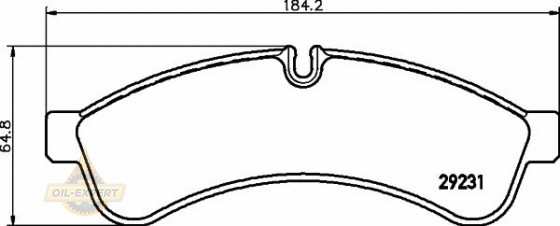 Textar Колодки тормозные дисковые TEXTAR 2923101 - Картинка 1