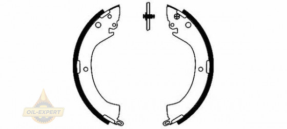 Textar Колодки тормозные барабанные TEXTAR 91050500 - Картинка 1