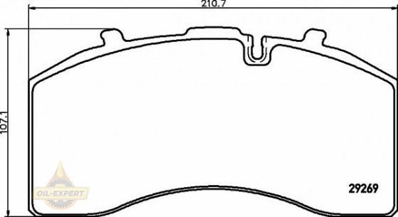 Textar Колодки тормозные дисковые TEXTAR 2926901 - Картинка 1