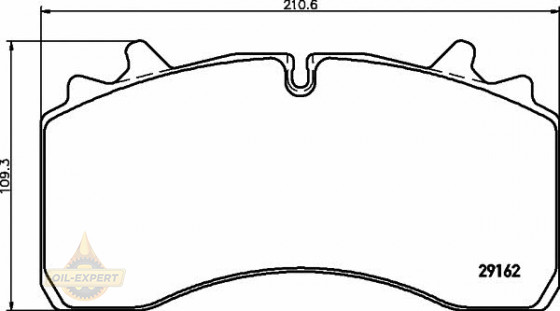 Textar Колодки дискові гальмові TEXTAR 2933601 - Заображення 1