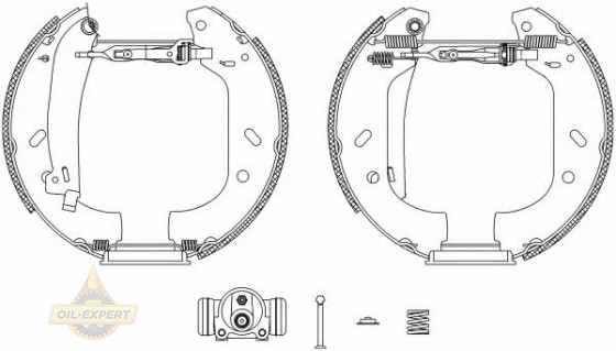 Textar Колодки тормозные барабанные TEXTAR 84047800 - Картинка 1