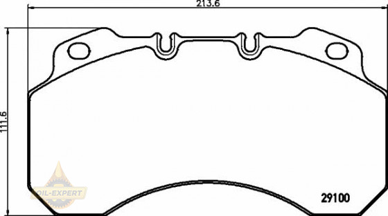 Textar Колодки тормозные дисковые TEXTAR 2910004 - Картинка 1