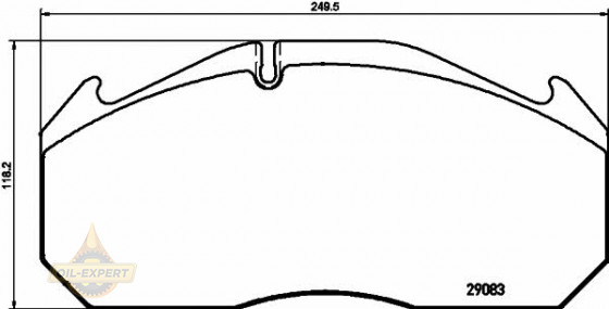 Textar Колодки тормозные дисковые TEXTAR 2908302 - Картинка 2