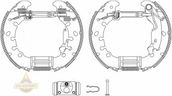 Textar Колодки тормозные барабанные TEXTAR 84065301 - Картинка 1