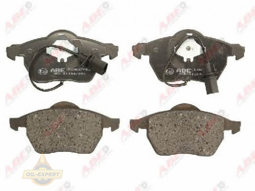 Abe Колодки тормозные дисковые ABE C1W027ABE - Картинка 1