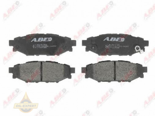 Abe Колодки гальмівні дискові ABE C27005ABE - Заображення 1