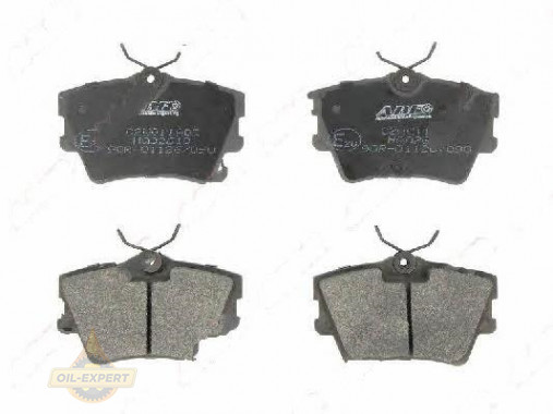 Abe Колодки тормозные дисковые ABE C2W011ABE - Картинка 2