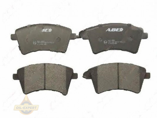 Abe Колодки тормозные дисковые ABE C1R042ABE - Картинка 2