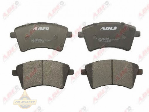 Abe Колодки тормозные дисковые ABE C1R042ABE - Картинка 1