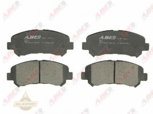 Abe Колодки гальмівні дискові ABE C11086ABE - Заображення 1