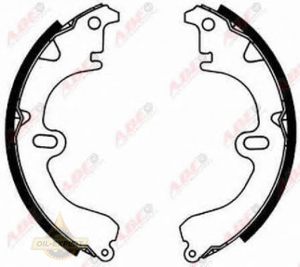 Abe Колодки тормозные барабанные ABE C02034ABE - Картинка 1