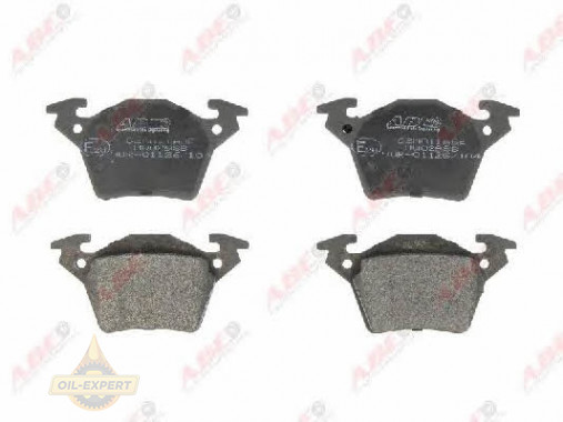 Abe Колодки тормозные дисковые ABE C2M011ABE - Картинка 1