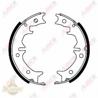 Abe Колодки тормозные барабанные ABE C02081ABE - Картинка 1