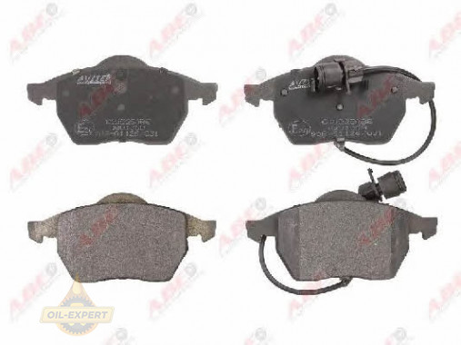 Abe Колодки тормозные дисковые ABE C1W025ABE - Картинка 1