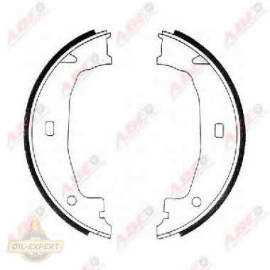 Abe Колодки тормозные барабанные ABE CRB004ABE - Картинка 3