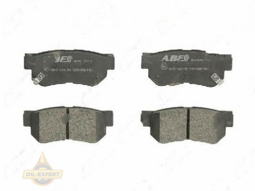 Abe Колодки гальмівні дискові ABE C20510ABE - Заображення 2