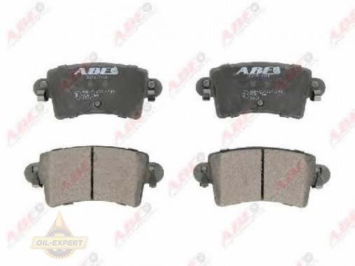 Abe Колодки тормозные дисковые ABE C2X011ABE - Картинка 1