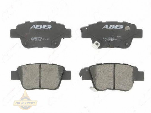 Abe Колодки тормозные дисковые ABE C22031ABE - Картинка 2