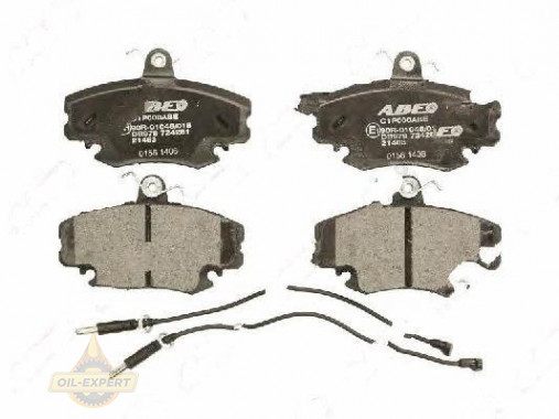 Abe Колодки тормозные дисковые ABE C1P000ABE - Картинка 2