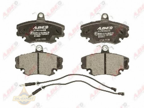 Abe Колодки тормозные дисковые ABE C1P000ABE - Картинка 1