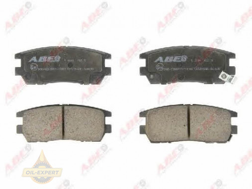 Abe Колодки тормозные дисковые ABE C25005ABE - Картинка 1