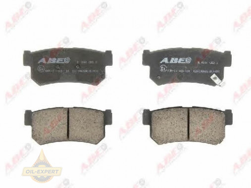 Abe Колодки гальмівні дискові ABE C20008ABE - Заображення 1