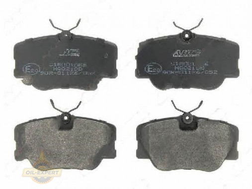 Abe Колодки тормозные дисковые ABE C1M001ABE - Картинка 2