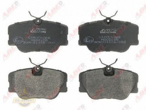 Abe Колодки тормозные дисковые ABE C1M001ABE - Картинка 1