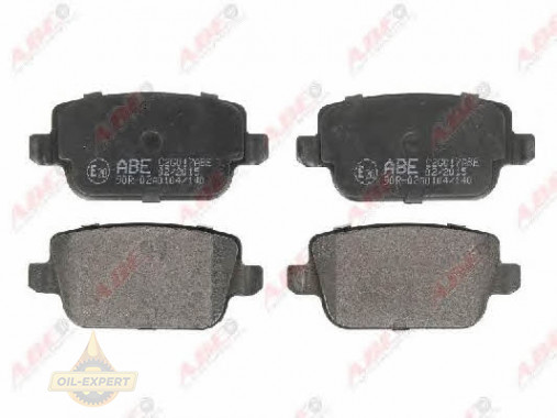 Abe Колодки гальмівні дискові ABE C2G017ABE - Заображення 1