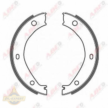 Abe Колодки тормозные барабанные ABE CRB002ABE - Картинка 3